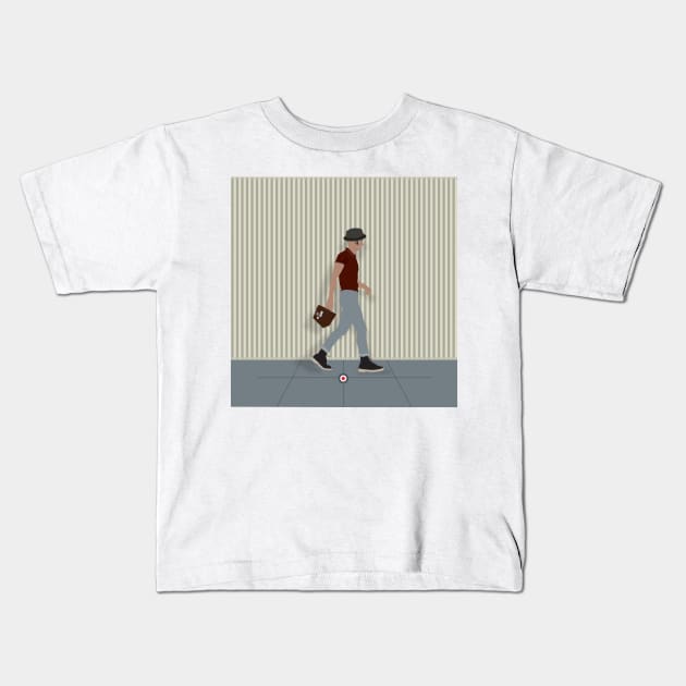 Rude Boy Kids T-Shirt by modernistdesign